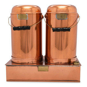 Three Sets of American Copper Mudge