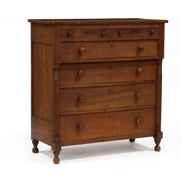 SOUTHERN LATE FEDERAL WALNUT CHEST 349822