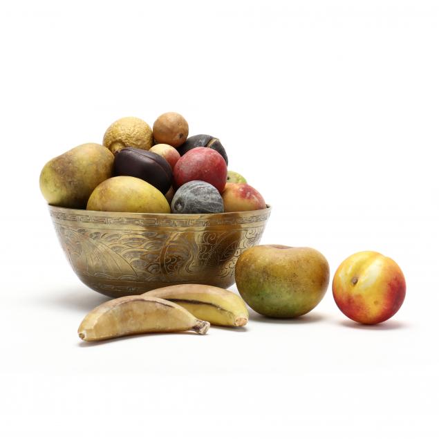 COLLECTION OF VINTAGE STONE FRUIT 349831