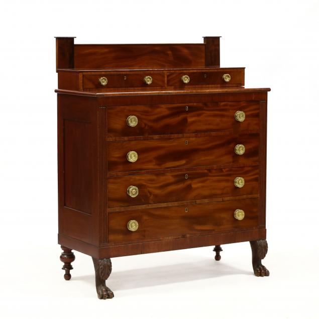 AMERICAN LATE CLASSICAL MAHOGANY