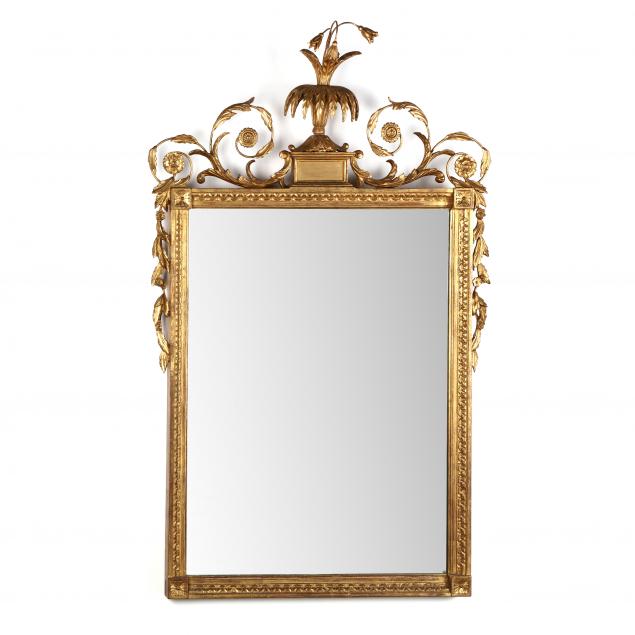 ADAMS STYLE GILT MIRROR Mid-20th