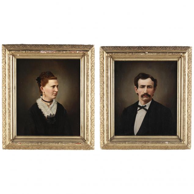 PAIR OF 19TH CENTURY AMERICAN SCHOOL 349894