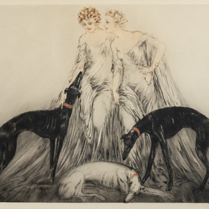 Louis Icart French 1888 1950 Coursings 3498b7