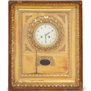 An Austrian Giltwood Wall Clock
19th