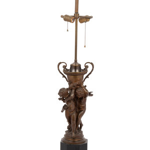 A Continental Bronze Figural Group 34990d