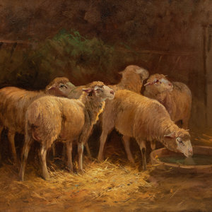 Dutch School, Late 19th Century
Sheep