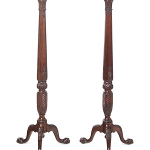 A Pair of Classical Style Mahogany