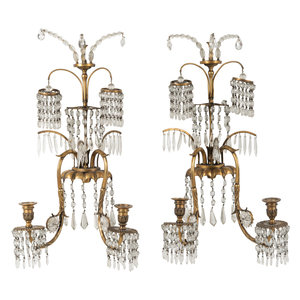 A Pair of Regency Style Gilt Metal 349933