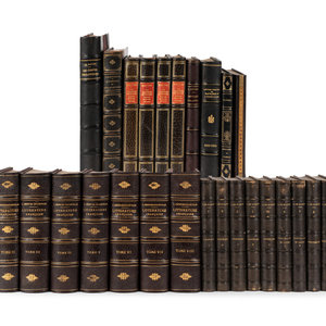 [FINE BINDINGS]. A group of 28 volumes