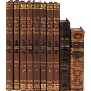 [FINE BINDINGS]. A group of 10 volumes