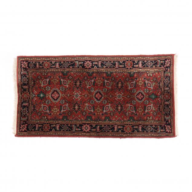 PERSIAN AREA RUG Red field with