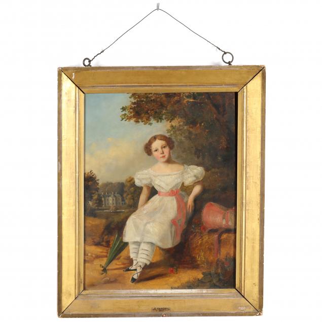 AN EARLY VICTORIAN PORTRAIT OF 349a15
