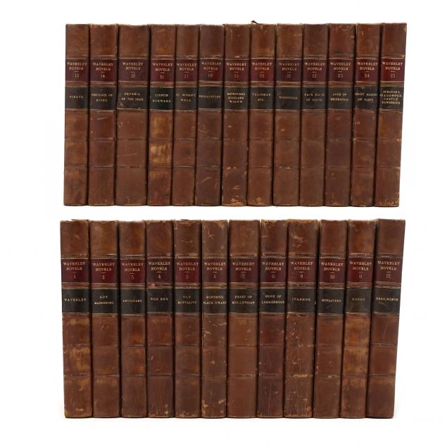 VICTORIAN 25-VOLUME SET OF SIR