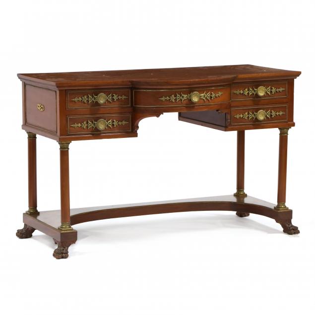 FRENCH EMPIRE STYLE MAHOGANY AND 349b39