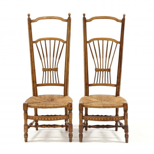 PAIR OF FRENCH COUNTRY STYLE PRIE-DIEU