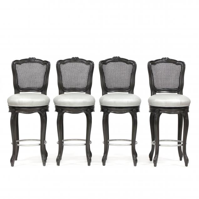 FOUR FRENCH PROVINCIAL STYLE CANE 349b44