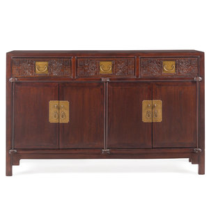 A Large Chinese Rosewood Cabinet of 349bb7