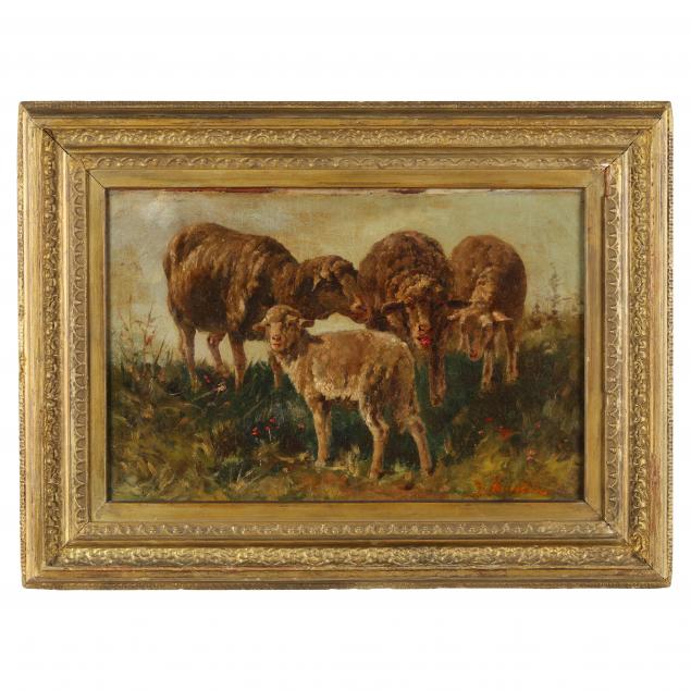 AN ANTIQUE CONTINENTAL SCHOOL PAINTING