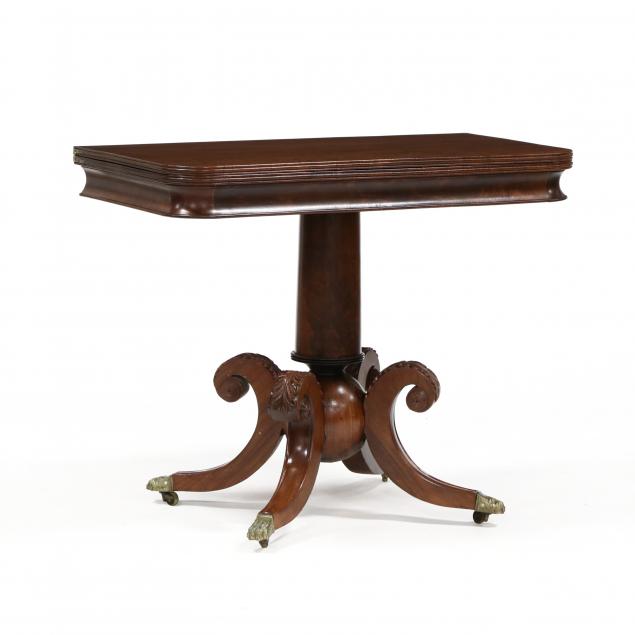 AMERICAN CLASSICAL CARVED MAHOGANY 349c0d