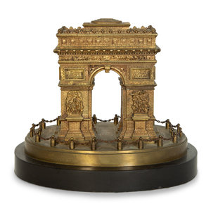 A Grand Tour Bronze Arc de Triomphe 349c84