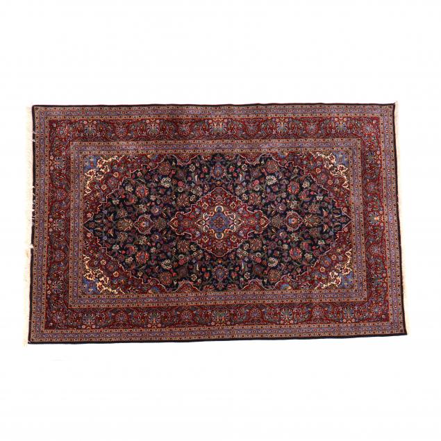 KASHAN CARPET Red diamond shaped 349cc0