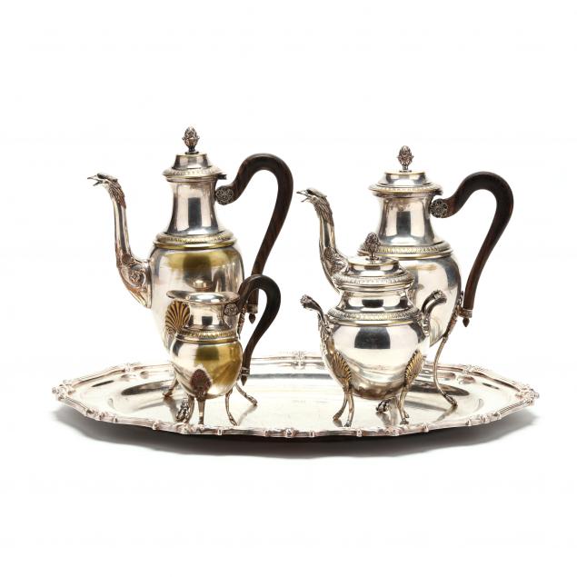 FRENCH SILVERPLATE COFFEE AND TEA 349ce3