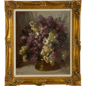 Rudolph Colao 
(American, 1927-2014)
Lilacs