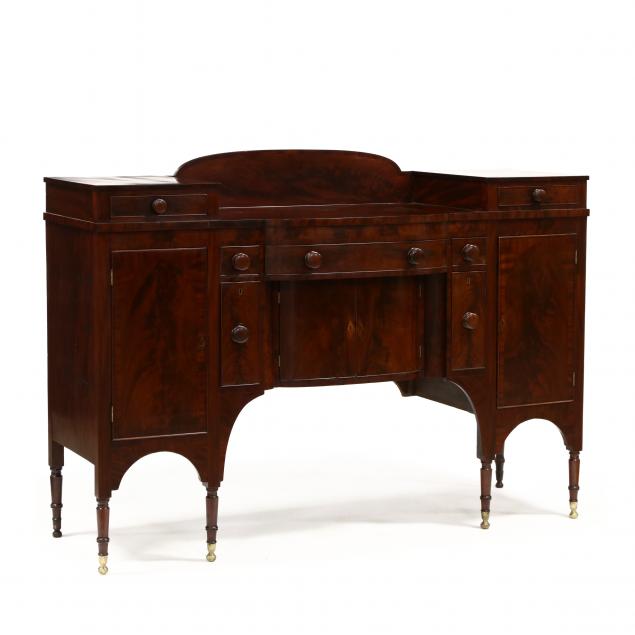 AMERICAN SHERATON MAHOGANY SIDEBOARD