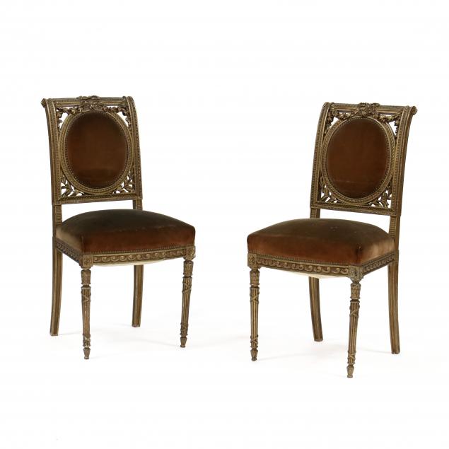 PAIR OF LOUIS XVI STYLE ANTIQUE 349e0e