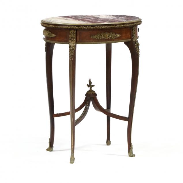 FRENCH EMPIRE STYLE MARBLE TOP 349e0d