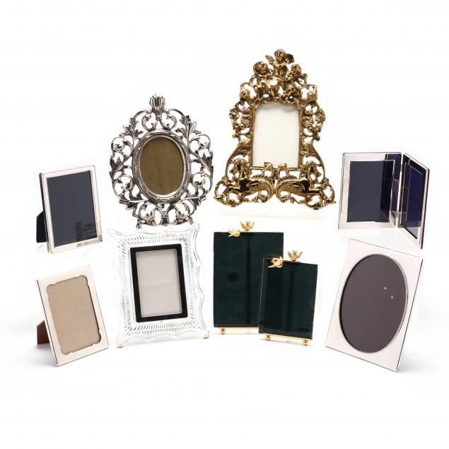 NINE ASSORTED FINE FRAMES Contemporary  349e4e