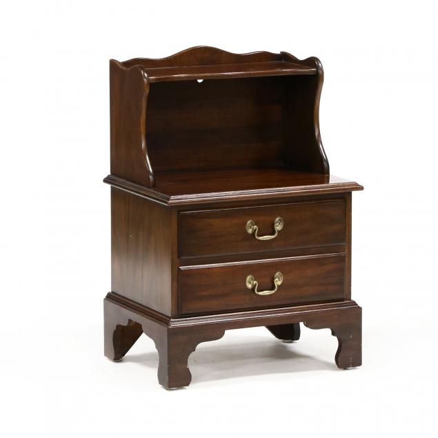 HENKEL HARRIS, CHIPPENDALE STYLE MAHOGANY