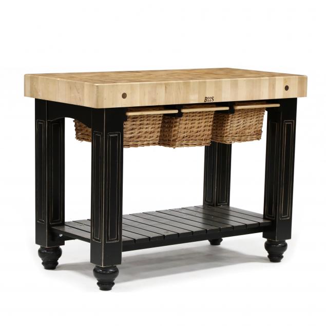 BOOS BLOCK, BUTCHER-BLOCK KITCHEN