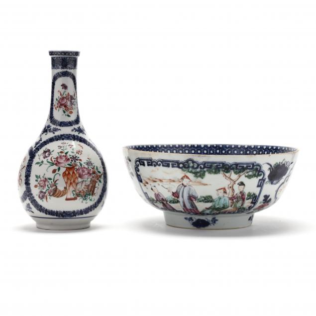 A CHINESE EXPORT PORCELAIN PUNCH 349e9c