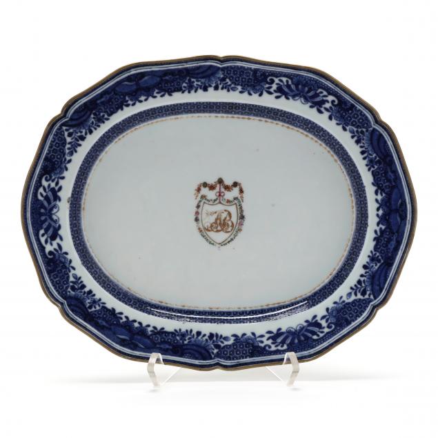 A CHINESE EXPORT PORCELAIN ARMORIAL 349e96