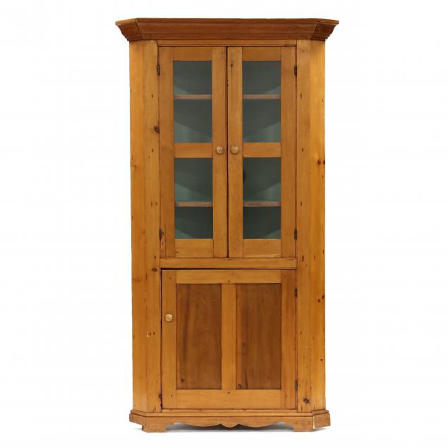 SOUTHERN PINE CORNER CUPBOARD Second 349f53