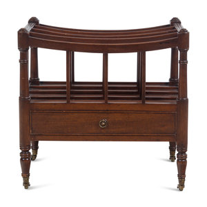 An English Mahogany Canterbury 20th 34a0e1