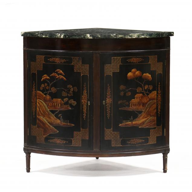ENGLISH CHINOISERIE MARBLE TOP 34a124
