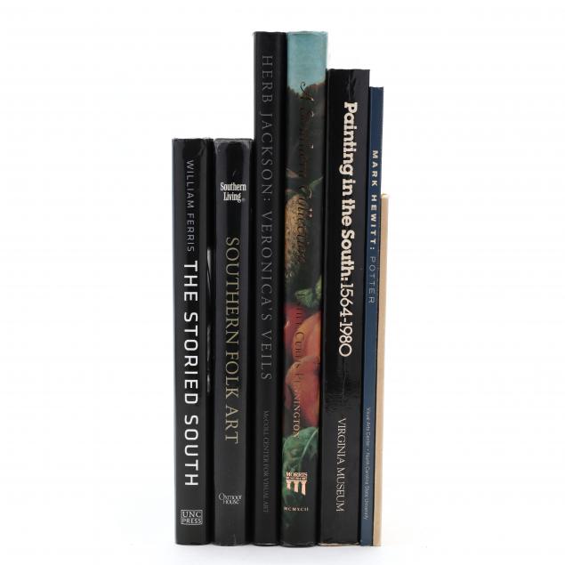 SEVEN DIVERSE BOOKS ON ART IN THE 34a1a4