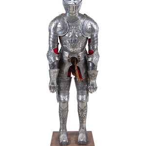 A Model of a Medieval Suit of Armor 34a1c6