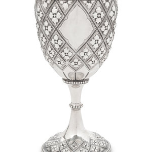 A Victorian Gothic Revival Silver