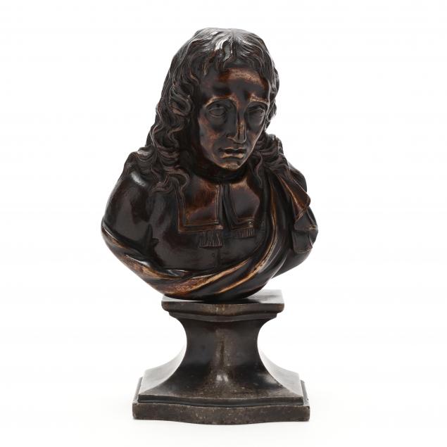 BRONZE BUST OF PARADISE LOST AUTHOR 34a228