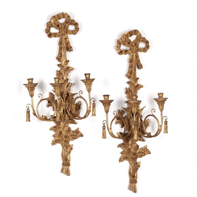 PAIR OF ITALIAN CLASSICAL STYLE