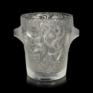 A Lalique Ganymede Champagne Cooler
Height