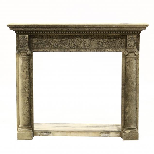 HADDONSTONE, CAST STONE FIREPLACE