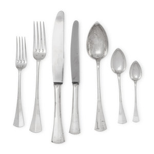 A Hungarian Silver Flatware Service 20th 34a327