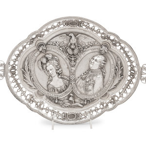 A German Reticulated Silver Bowl
George