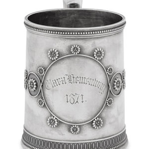 A Tiffany and Co Silver Mug Circa 34a34b