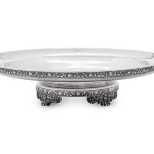 A Tiffany and Co. Silver Footed Compote
New