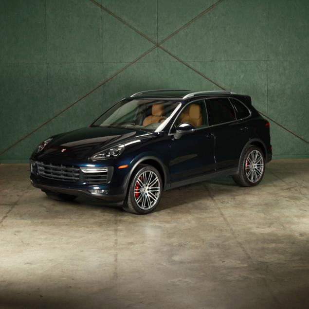 2015 PORSCHE CAYENNE TURBO VIN  34a36b